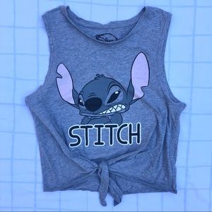 Disney Stitch Tie Tank Top